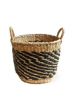 Korissa Ula Mesh Basket Set - Black Home Goods