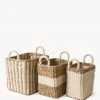 Korissa Ula Storage Basket Set 1 Korissa Ula Storage Basket Set