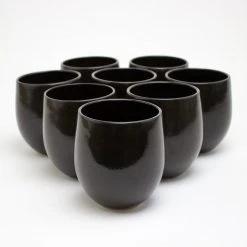 Carthage.Co La Marsa Stoneware Goblet Set Kitchen + Dining