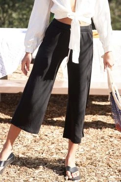 LA Relaxed Wide Leg Modal Crop Pant New Arrivals