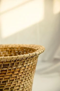 Amara Home Goods Lacing Flower Tub Basket 7 Amara Home Goods Lacing Flower Tub Basket