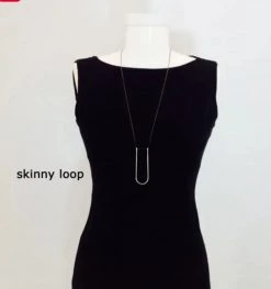 L.Greenwalt Jewelry Layering Shapes Necklace