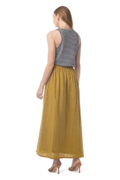 Synergy Organic Clothing Laylin Skirt - Ecru Olive