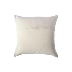 Leah Singh Handcrafted Detroit Wool Throw Pillow Cover - Black