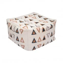 Leah Singh Gramercy Multi Pouf Home Goods