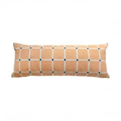 Leah Singh Grid Large Lumbar Pillow Cover