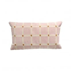 Leah Singh Grid Reversible Lumbar Pillow Cover