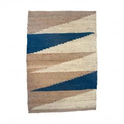 Leah Singh Margeaux Landscape Jute Rug - Blue