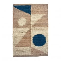 Leah Singh Home Goods Margeaux Jute Rug - Blue