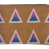 Leah Singh Maya Clutch - Ochre Handcrafted