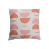 Leah Singh Melanie Wool Floor Pillow Cover - Coral Home Goods