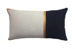 Leah Singh Home Goods Nicole Wool Lumbar Pillow Cover