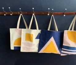 Leah Singh Norah Tote Bag - Triangle