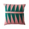 Leah Singh Palm Springs Wool Pillow Cover - Emerald Home Goods 2 Leah Singh Palm Springs Wool Pillow Cover - Emerald Home Goods