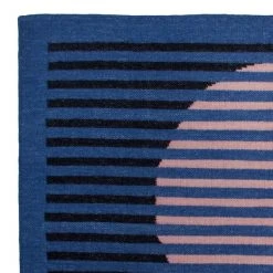 Leah Singh Home Goods Vera Wool Rug - Black