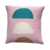 Leah Singh Viola Throw Pillow Cover - Blush 2 Leah Singh Viola Throw Pillow Cover - Blush