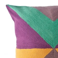 Leah Singh Zimbabwe West Summer Wool Throw Pillow Cover