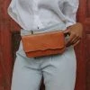 Purse & Clutch Leather Belt Bag - Russet Brown 1 Purse & Clutch Leather Belt Bag - Russet Brown