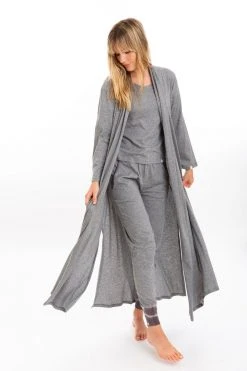 Leena & Lu Home Goods Pima Cardigan Robe
