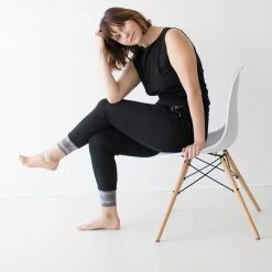 Leena & Lu Best Sellers Pima Jogger - Black