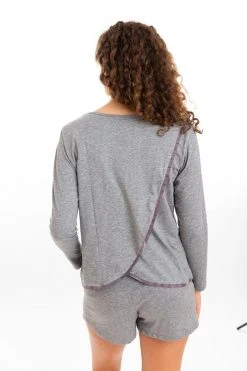 Leena & Lu Best Sellers Pima Short - Gray