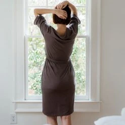 Leena & Lu Pima Short Robe Home Goods