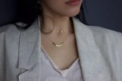 L.Greenwalt Jewelry Best Sellers Simple Rainbow Necklace