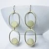 L.Greenwalt Jewelry Saturnia Earrings - Long
