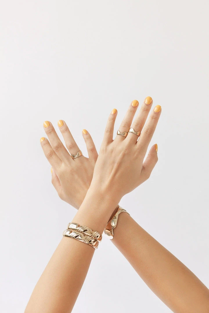 L.Greenwalt Jewelry Special Occasion Monstera Gap Ring 6 L.Greenwalt Jewelry Special Occasion Monstera Gap Ring