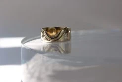 L.Greenwalt Jewelry Special Occasion Monstera Gap Ring 17 L.Greenwalt Jewelry Special Occasion Monstera Gap Ring