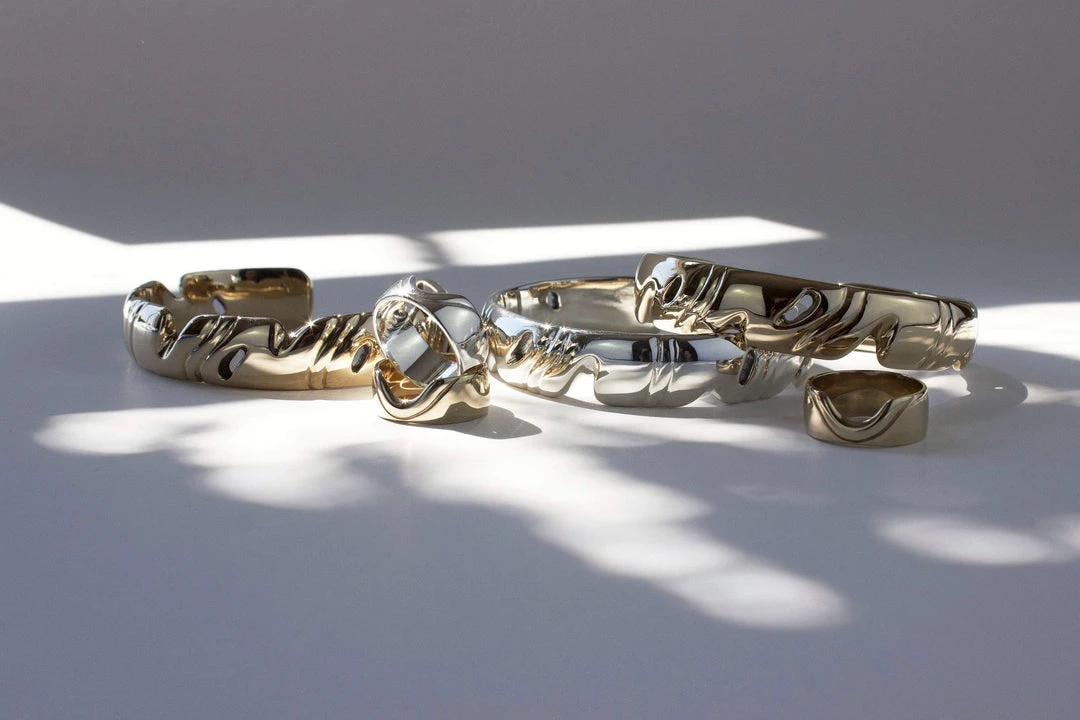 L.Greenwalt Jewelry Special Occasion Monstera Gap Ring 11 L.Greenwalt Jewelry Special Occasion Monstera Gap Ring