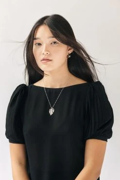 L.Greenwalt Jewelry Best Sellers Monstera Necklace 14 L.Greenwalt Jewelry Best Sellers Monstera Necklace