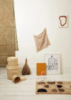 Minna Lidded Palm Basket