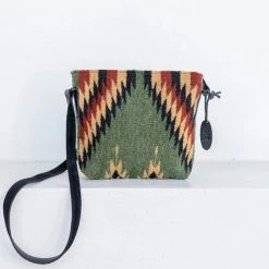 MZ Fair Trade Lightning + Pine Wool Crossbody Bag Accessories