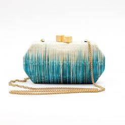 LIKHÂ Teal Clutch Bag Accessories