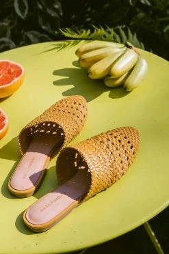 Salt & Umber Best Sellers Lily Mule - Mustard