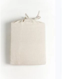 Creative Women Home Goods Natural Chambray Linen Duvet Cover Set