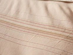 Coyuchi Lobos Duvet Cover - Cork / Rosehip