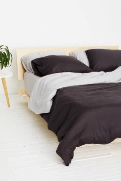 Looma Home Goods Duvet Set - Charcoal
