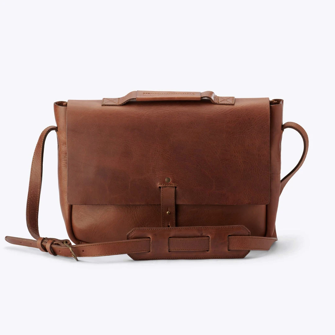 Nisolo Loreto Messenger Bag - Chestnut Accessories 3 Nisolo Loreto Messenger Bag - Chestnut Accessories