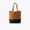 Nisolo Accessories Lori Tote Bag - Black / Sand 2 Nisolo Accessories Lori Tote Bag - Black / Sand