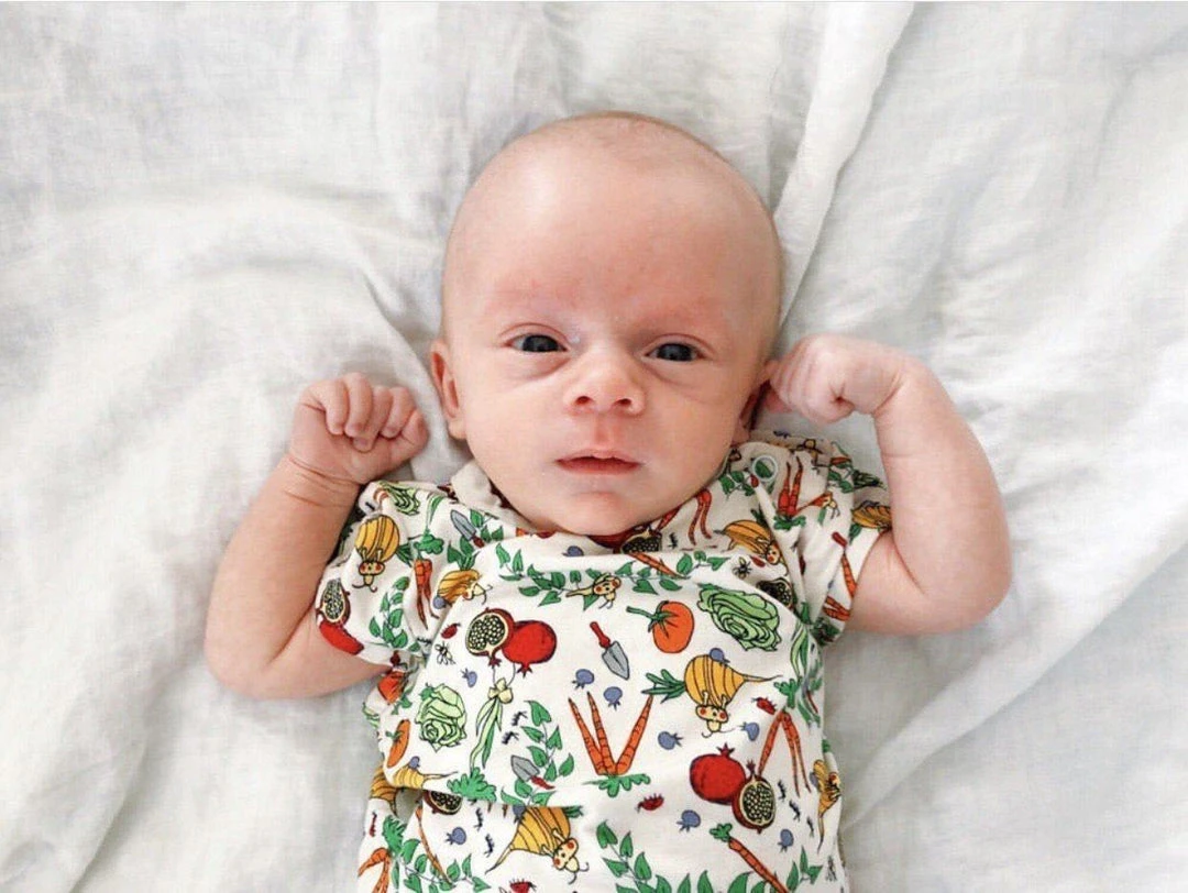 Lucky Bug Clothing Baby's Essential Bamboo Veggie Garden Onesie Kids' + Baby 7 Lucky Bug Clothing Baby's Essential Bamboo Veggie Garden Onesie Kids' + Baby