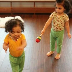 Lucky Bug Clothing Baby's Essential Bamboo Stretch Lily-Pad Leggings Kids' + Baby