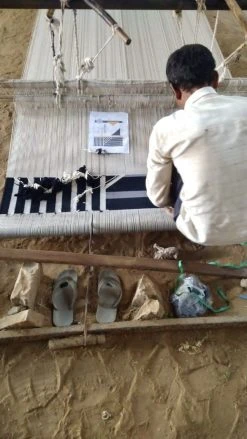 Leah Singh Luna Circle Wool Rug - Ochre Home Goods