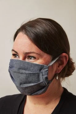 Made Trade Recycled Hemp And Organic Cotton Reusable Face Mask