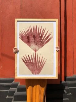 Magda Made Palm Print Home Goods 11 Magda Made Palm Print Home Goods