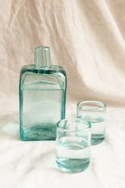 Magda Made Recycled Glass Carafe + Tumbler Set Best Sellers