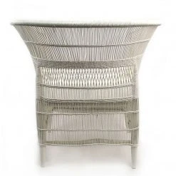 Mbare Furniture Malawi Cane Chair - White