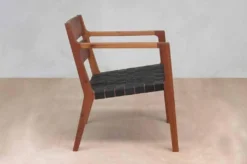 Masaya & Co. Handcrafted Managua Leather Arm Chair