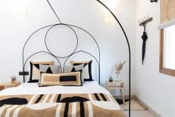 Leah Singh Home Goods Margeaux Jute Rug - Black + White